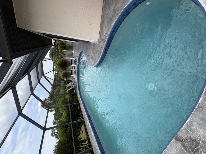 Pool and spa maintained by Trinity